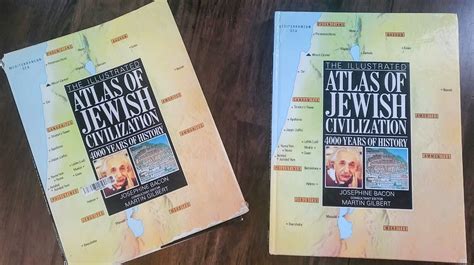 The Illustrated Atlas Of Jewish Civilization 4000 Years Of History