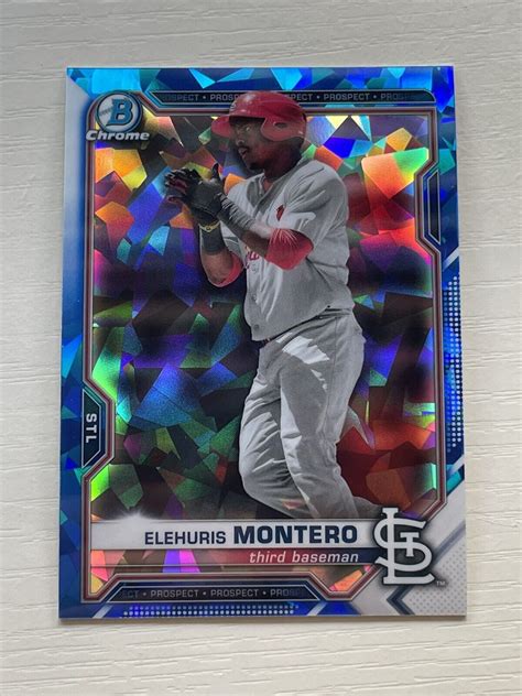 Bowman Chrome Sapphire Prospects Bcp Elehuris Montero