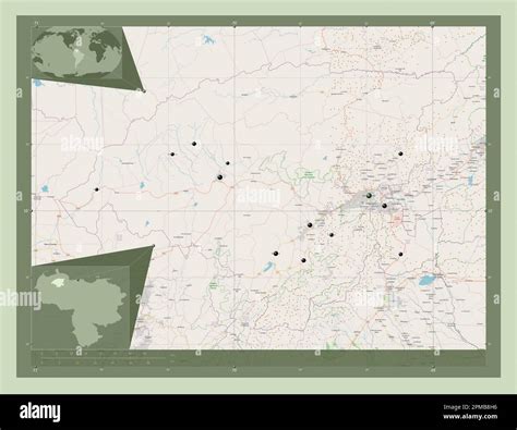 Lara State Of Venezuela Open Street Map Locations Of Major Cities Of