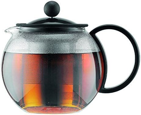 Bodum 1812 01 Assam Théière à Piston en verre Filtre inox 0 5