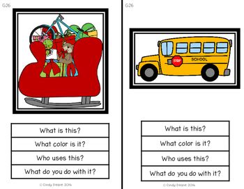 ABLLS R ALIGNED ACTIVITIES G26 Discriminate Labeling Questions TPT