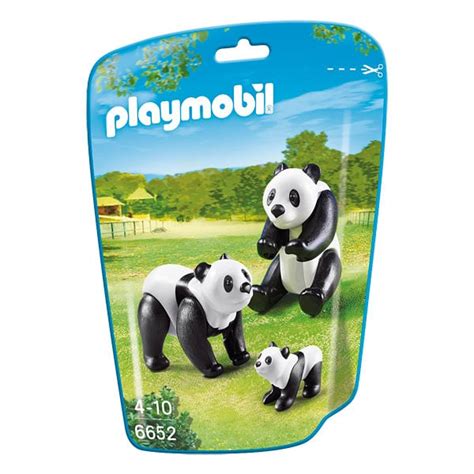 6652 Famille De Pandas Playmobil City Life Sur King Jouet