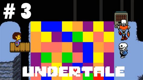 Undertale Papyrus Puzzles Part 3 YouTube