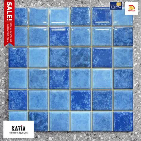 Jual Keramik Kolam Renang PWA 30x30 WT Roman PWA33711 PWA33713 PWA