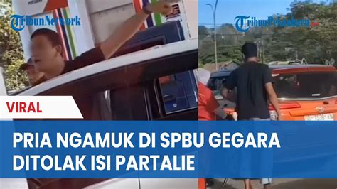 KRONOLOGI Pria Ngamuk Ancam Petugas SPBU Di Wajo Pakai Sajam Gegara