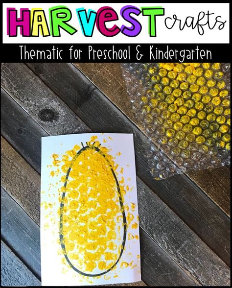 Harvest Crafts For Toddlers