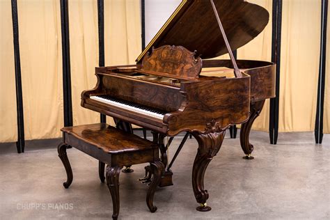 Kurtzmann Louis Xv Grand Piano Circassian Walnut Restored Art Case