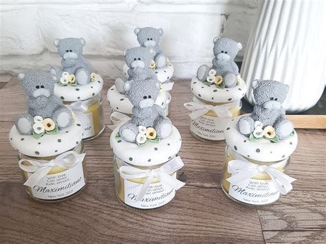 Teddy Bear Baby Shower Favors Baby Bear Party Favors Teddy - Etsy