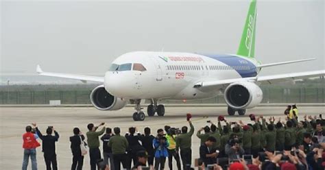 China S Domestically Manufactured C Jet Makes Successful Maiden