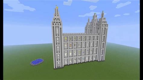 Mormon Minecraft Salt Lake Temple Youtube