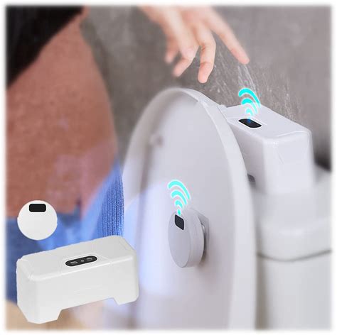 Upgraded Touchless Toilet Flush Kit Automatic Toilet Flusher