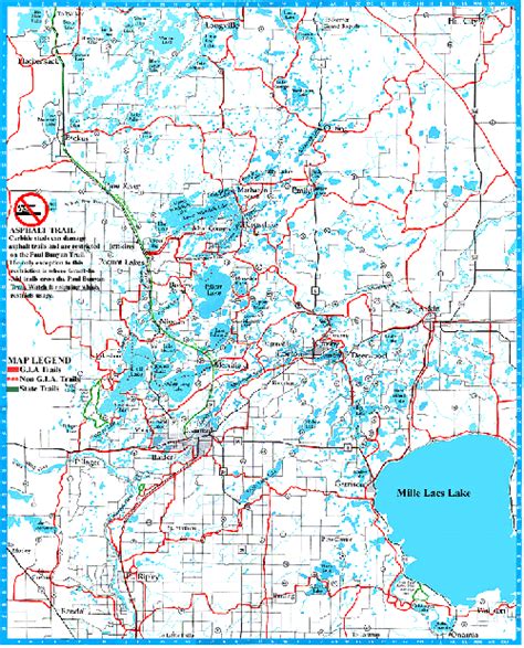 30 Minnesota Snowmobile Trails Map - Online Map Around The World