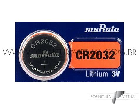 Bateria CR2032 Murata Sony Valor unitário Fornitura Virtual