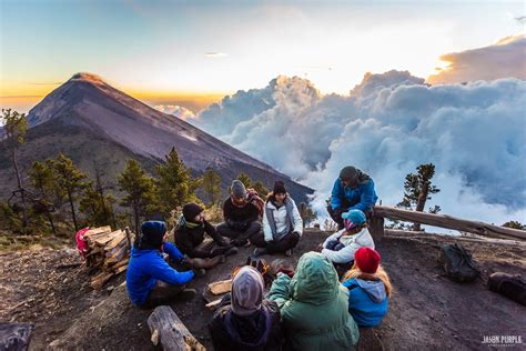 Choosing To Explore Acatenango Volcano In Guatemala