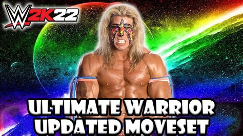 Wwe K Ultimate Warrior Updated Moveset Youtube