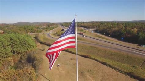 40 X 80 American Flag In Hot Springs Stolen Overnight Youtube