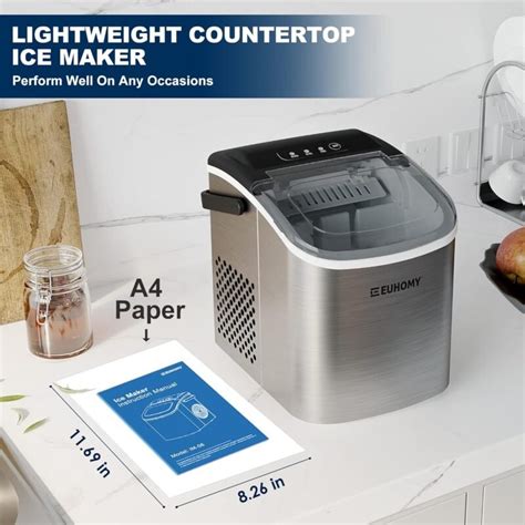 Euhomy Countertop Ice Maker Review Home Aquatix