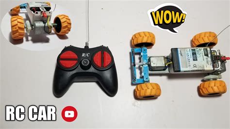 How To Make RC Car At Home YouTube