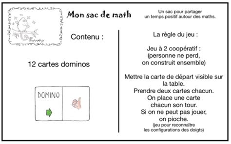 Des Sacs De Math La Classe Atelier Math Gs Chacun Son Tour Petite