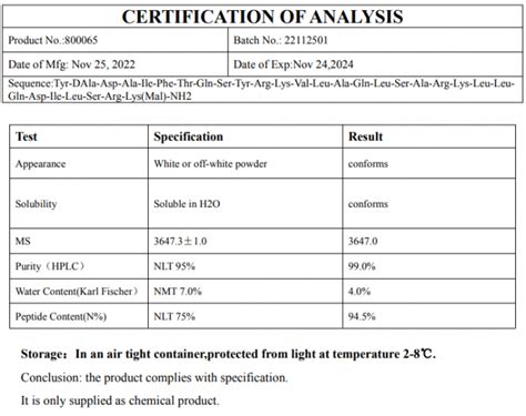 Powerful Growth Hormone Releasing Hormone CJC 1295 With Dac 2mg For