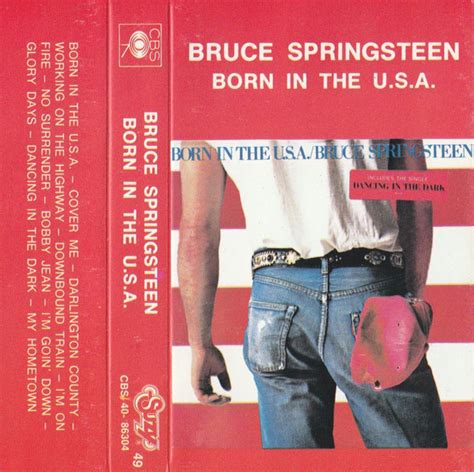 Bruce Springsteen Born In The U S A Cassette Discogs