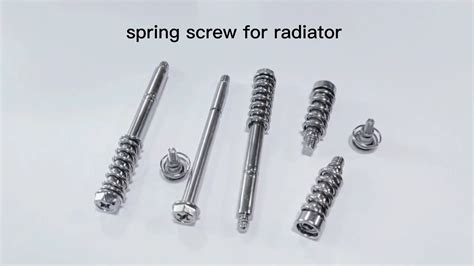 Torsion Spring Screw Oem Combined Screw For Cpu Spring Loaded Heat Sink