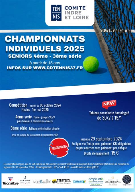 Championnats Individuels Seniors Comit D Partemental D Indre Et