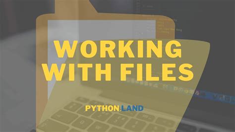 Python Read And Write File With Examples Python Land Tutorial