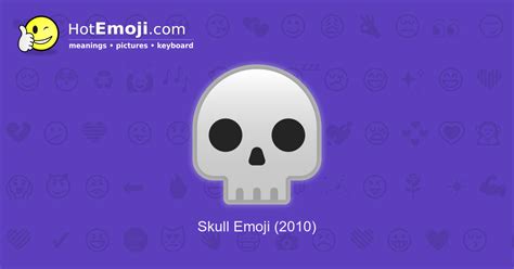 💀 Skull Emoji Meaning with Pictures: from A to Z