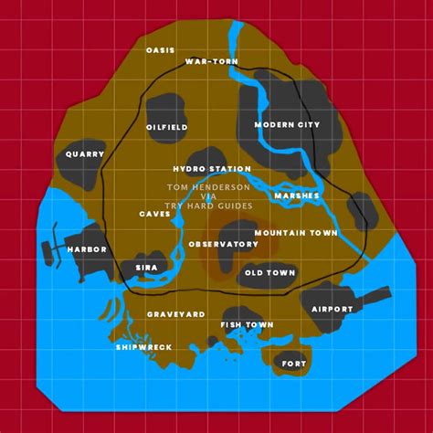 La Filtración Del Mapa Completo De Warzone 2 Revela Todas Las Ubicaciones