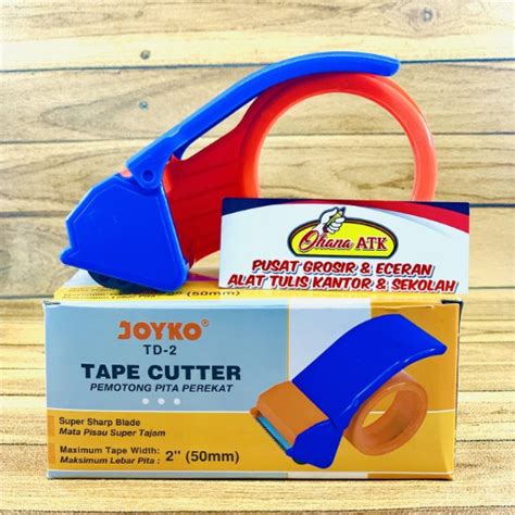 Jual Dispenser Lakban Tape Cutter Joyko Td Plastik Pemotong