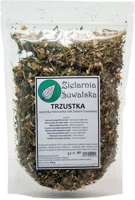 Zioła Trzustka 200g Zielarnia Suwalska 11769341635 Allegro pl