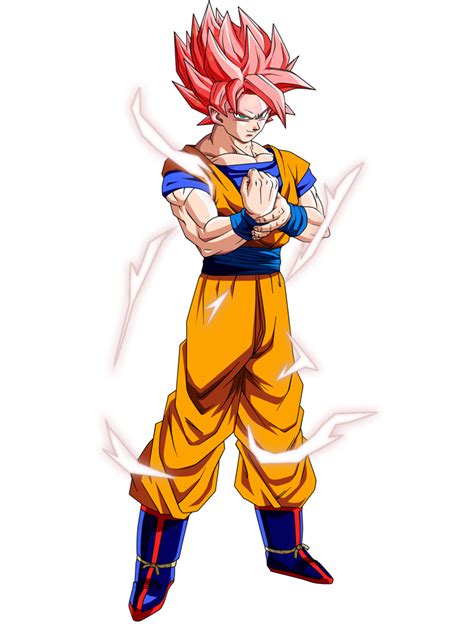 Goku Ssj God 2 By Santiagoelpro On Deviantart