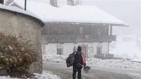 Wintereinbruch Schneewarnung in Teilen Österreichs oe24 tv