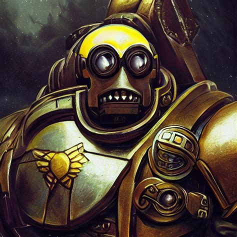 KREA AI An Epic Painting Of Minion Space Marine Adeptus