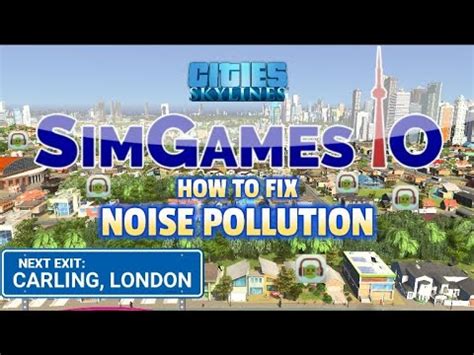 Cities Skylines How To Reduce And Fix Noise Pollution And How This