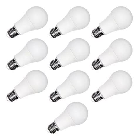 Foco Led 10w Luz Blanca O Calida E27 Ahorrador 10 Focos 110v