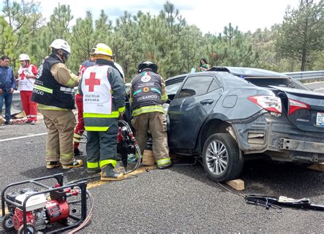 Identifican A Las Tres Personas Que Fallecieron En Accidente Carretero De La Durango Mazatlán