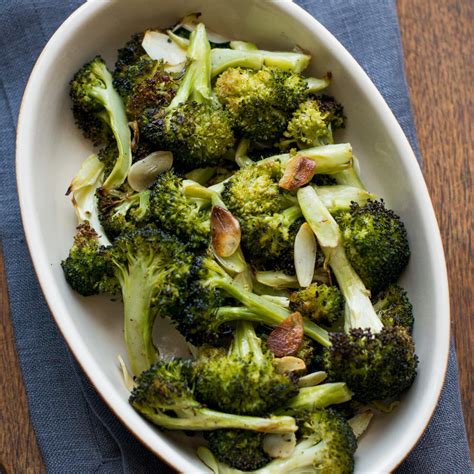 Simple Roasted Broccoli With Olive Oil And Garlic Recipe Todd Porter And Diane Cu