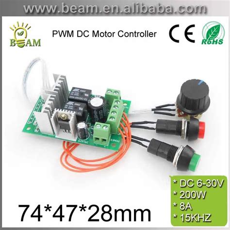 Contr Leur De Moteur Pwm V V V R Gulateur De Vitesse De Moteur