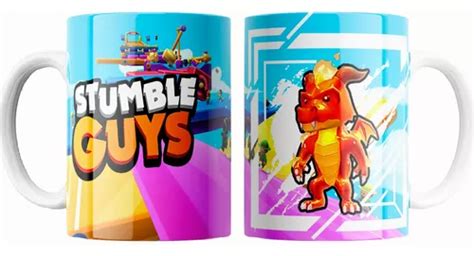 Taza Stumble Guys Varios Personajes Stumble Guys 01 Meses Sin Intereses