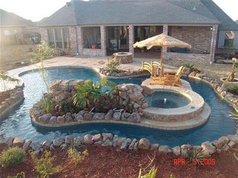 How To Build A Lazy River In Your Backyard - Backyard Ideas