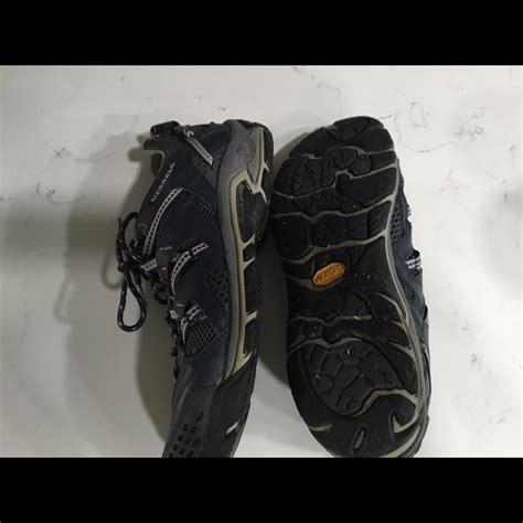 Merrell Continuum Hiking Shoes Outdoors Vibram Sole S Gem