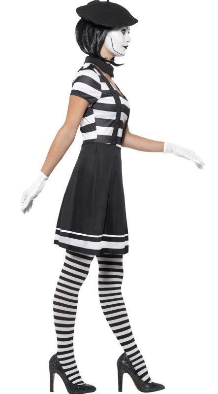 Mime Artist Costume - Ladies