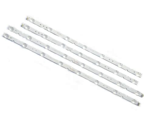 Kit Barras De Led 55 Semp Tcl 55p65us 2 Barras De 7 Leds 2 Barras