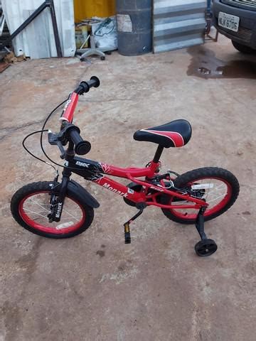 Bicicleta aro 16 bmx ranger vermelha monark semi nova em Goiânia