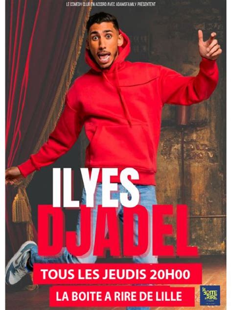 Ilyes Djadel La Boite Rire Agenda Spectacle L Agenda