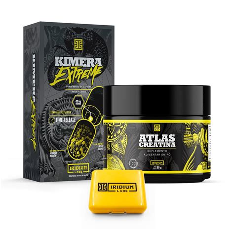 Kit Kimera Extreme Creatina 90g Porta Caps Shopee Brasil