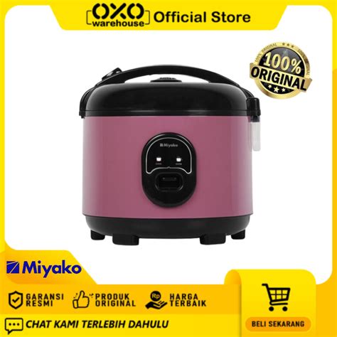 Jual Miyako Rice Cooker Mcm Sbc Liter In Low Watt Garansi