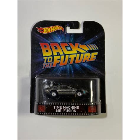 Jual Hot Wheels Premium Retro Back To The Future Time Machine Mr Fusion